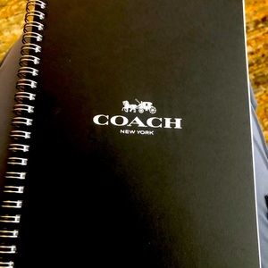 Coach - Brand New 6x8 Spiral-bound Diary/Journal Refill
